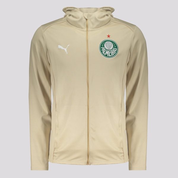 Jaqueta Puma Palmeiras Viagem 2025 Bege