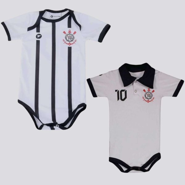 Kit Corinthians Bodys de Jogo