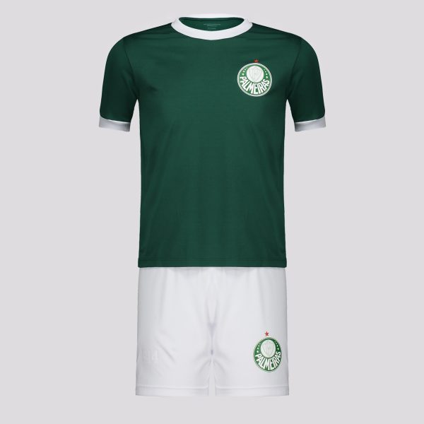 Kit Palmeiras 1914 III Infantil Verde e Branco