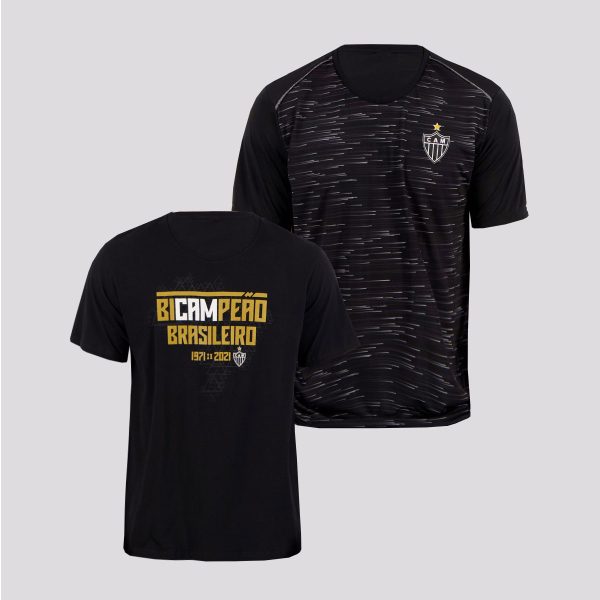 Kit de 2 Camisas Atlético Mineiro