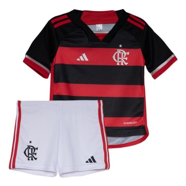 Mini Kit Flamengo I adidas Performance Vermelho